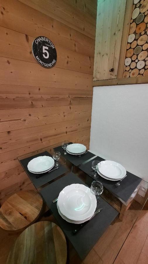 Le Cocon Des Neiges Montgenevre Apartamento Exterior foto